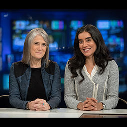 Amy Goodman and Nermeen Shaikh. Links to Gifts of Real Estate
